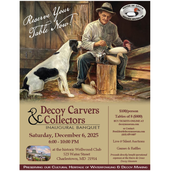 INAUGURAL DECOY CARVERS & COLLECTORS BANQUET TICKET